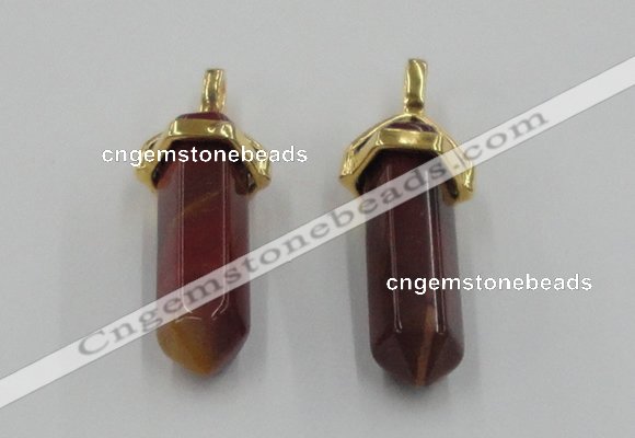 NGP5040 8*30mm sticks mookaite gemstone pendants wholesale