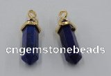 NGP5044 8*30mm sticks lapis lazuli gemstone pendants wholesale