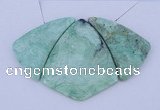 NGP55 Fashion grass turquoise gemstone pendants set jewelry wholesale