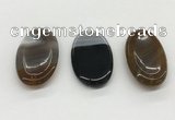 NGP5505 28*50mm oval agate gemstone pendants wholesale