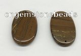 NGP5536 35*55mm oval iron tiger pendants wholesale