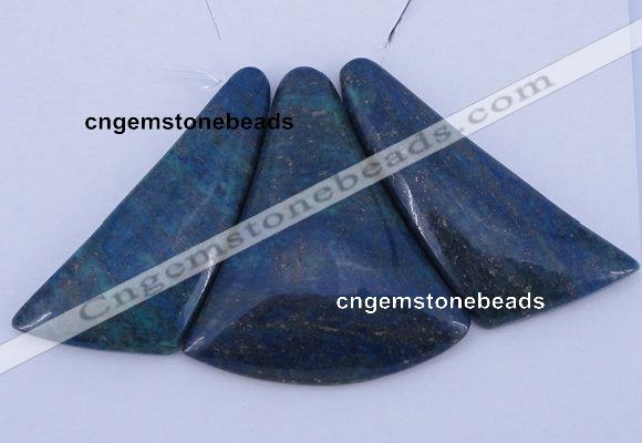 NGP57 Fashion chrysocolla gemstone pendants set jewelry wholesale