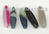 NGP5723 15*57mm rice agate gemstone pendants wholesale