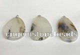 NGP5736 25*38mm - 32*45mm freeform agate pendants wholesale