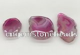 NGP5784 30*45mm - 40*60mm freeform agate slab pendants