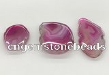 NGP5784 30*45mm - 40*60mm freeform agate slab pendants