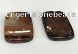 NGP5796 35*55mm rectangle agate pendants wholesale