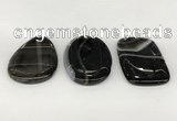 NGP5799 35*55mm freeform agate slab pendants wholesale