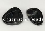 NGP5800 35*55mm - 40*60mm flat teardrop agate pendants wholesale