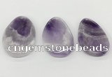 NGP5855 30*50mm - 40*60mm freeform dogtooth amethyst pendants