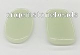 NGP5866 30*50mm freeform moonstone pendants wholesale
