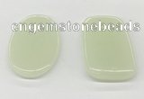 NGP5866 30*50mm freeform moonstone pendants wholesale