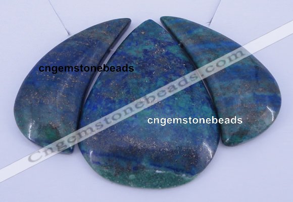 NGP59 Fashion chrysocolla gemstone pendants set jewelry wholesale