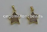 NGP6266 20mm star agate gemstone pendants wholesale