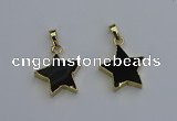 NGP6272 20mm star agate gemstone pendants wholesale