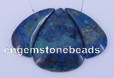 NGP67 Fashion chrysocolla gemstone pendants set jewelry wholesale