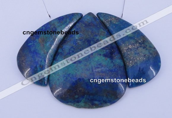 NGP67 Fashion chrysocolla gemstone pendants set jewelry wholesale