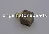 NGP6774 15*22mm cube moonstone gemstone pendants wholesale