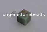 NGP6792 15*22mm cube amazonite gemstone pendants wholesale