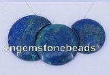 NGP68 Fashion chrysocolla gemstone pendants set jewelry wholesale