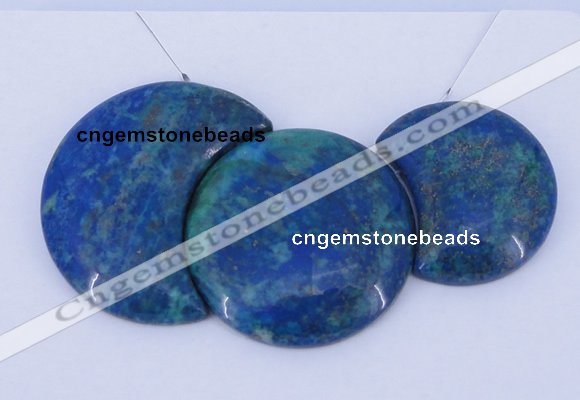 NGP68 Fashion chrysocolla gemstone pendants set jewelry wholesale