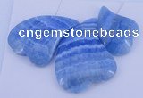 NGP74 Fashion blue lace agate gemstone pendants set jewelry wholesale