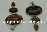 NGP8036 50*82mm - 52*86mm Africa stone pendant set jewelry