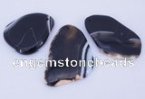 NGP860 5PCS 30-40mm*50-60mm freeform agate gemstone pendants