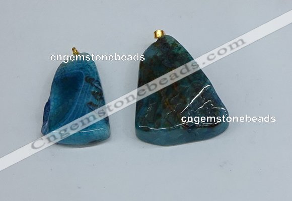 NGP8709 25*40mm – 35*50mm freeform agate pendants wholesale