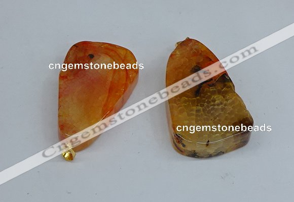 NGP8715 28*38mm - 40*45mm freeform agate pendants wholesale