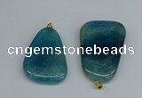 NGP8728 28*40mm - 30*54mm freeform agate pendants wholesale