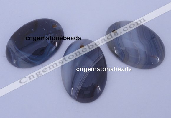 NGP874 5PCS 24*34mm oval agate gemstone pendants wholesale