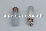 NGP8784 14*40mm tube agate gemstone pendants wholesale