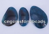 NGP880 5PCS 30-50mm*55-70mm freeform agate gemstone pendants