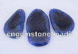 NGP881 5PCS 35-45mm*60-75mm freeform agate gemstone pendants