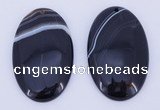 NGP889 5PCS 34*53mm oval agate gemstone pendants wholesale