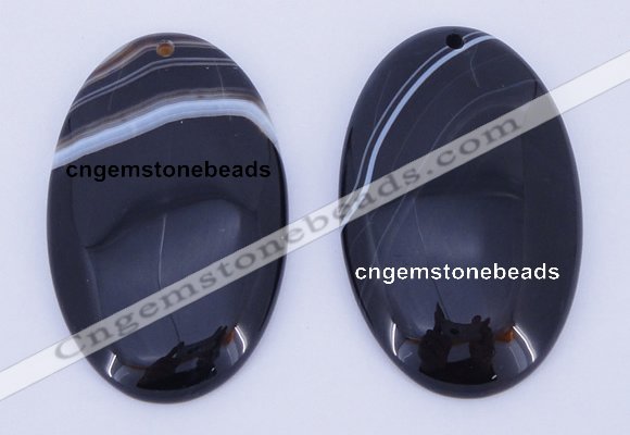 NGP889 5PCS 34*53mm oval agate gemstone pendants wholesale