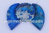 NGP89 Dyed imperial jasper gemstone pendants set jewelry wholesale