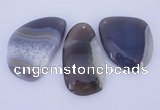 NGP908 5PCS 35-45mm*50-65mm freeform agate druzy geode gemstone pendants