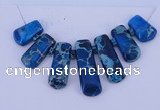 NGP92 Dyed imperial jasper gemstone pendants set jewelry wholesale