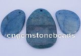 NGP938 5PCS 35-50mm*45-70mm freeform gemstone pendants wholesale