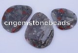 NGP953 5PCS 35-50mm*45-60mm freeform jasper gemstone pendants