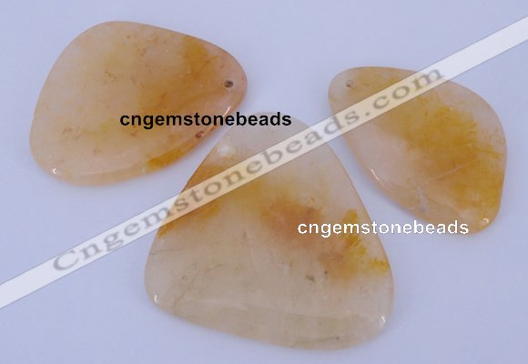 NGP954 5PCS 35-50mm*40-60mm freeform jade gemstone pendants