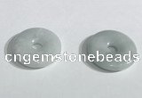 NGP9712 20mm donut aquamarine gemstone pendants wholesale