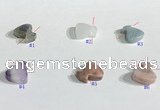 NGP9736 11*11mm  mixed gemstone pendants wholesale