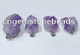 NGP9753 15*20mm-20*30mm freeform amethyst pendants wholesale