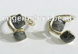 NGR1082 8mm faceted square labradorite gemstone rings wholesale