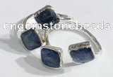 NGR1092 8mm square kyanite gemstone rings wholesale