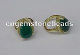 NGR256 13*18mm teardrop agate gemstone rings wholesale