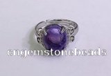 NGR3023 925 sterling silver with 10*12mm oval charoite rings